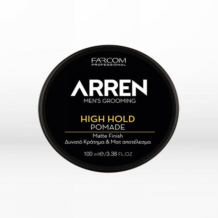 Farcom Professional Arren Men Grooming Pomade High Hold 100ml (Matte Finish)